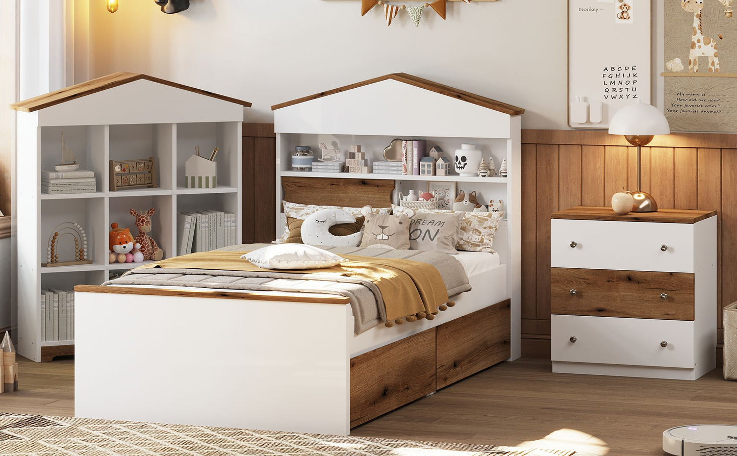 Prairie Wish 3 Pc. Twin House Bedroom Set