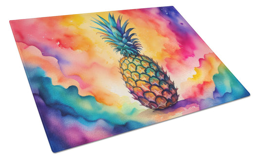 Pineapple III Tempered Glass Kitchen Cutting and Serving Board