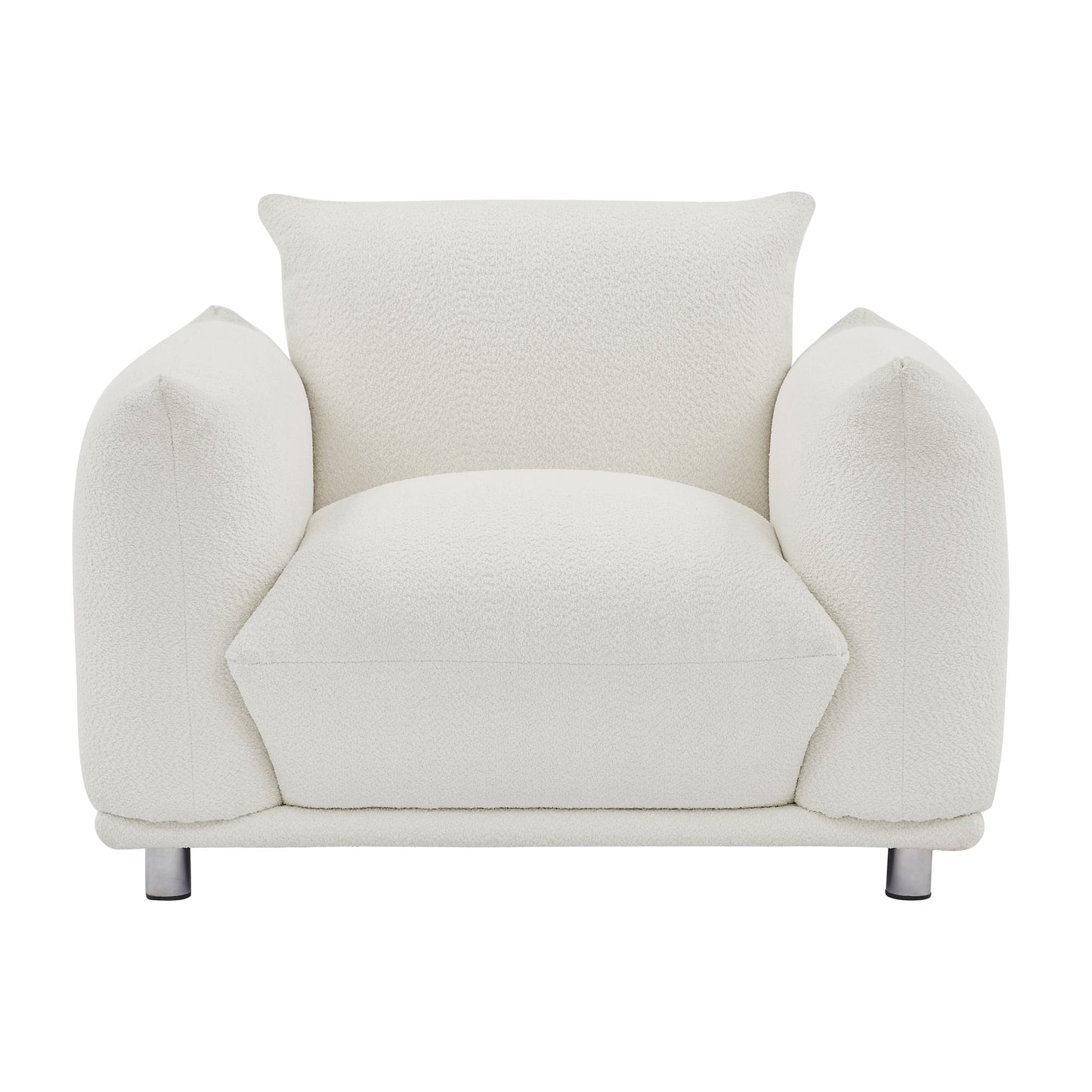 Juliana 42"W Sherpa Sofa Chair