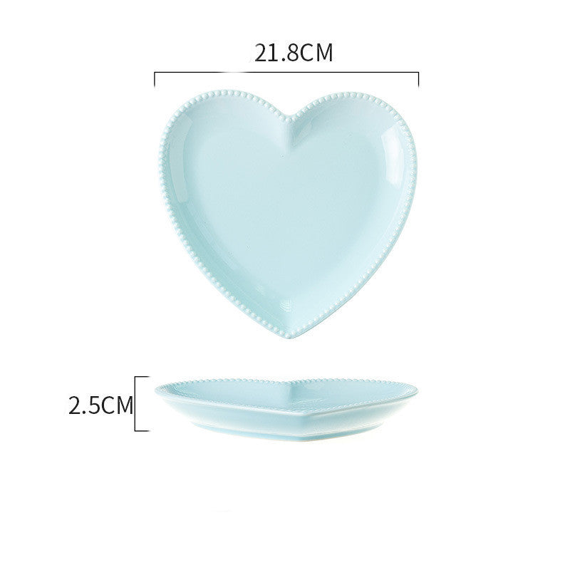Coquette Dreams Pastel Heart Shaped Dish Collection
