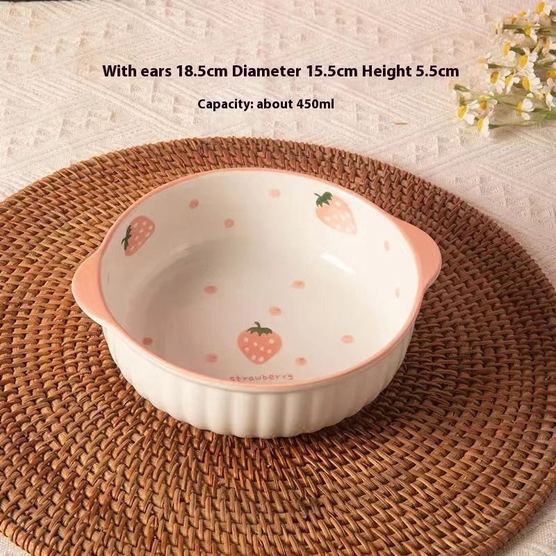 Coquette Strawberry Fields Tableware Collection