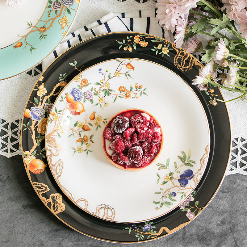 Floral Fantasy Bone China Serveware Collection