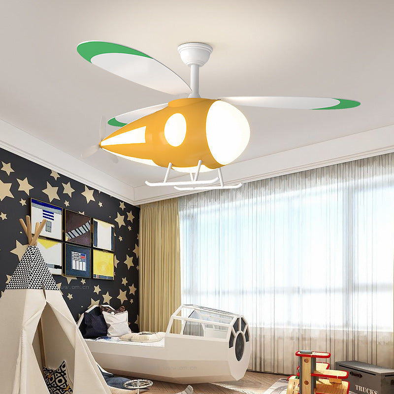 Whimsy Helicopter Pendant Light