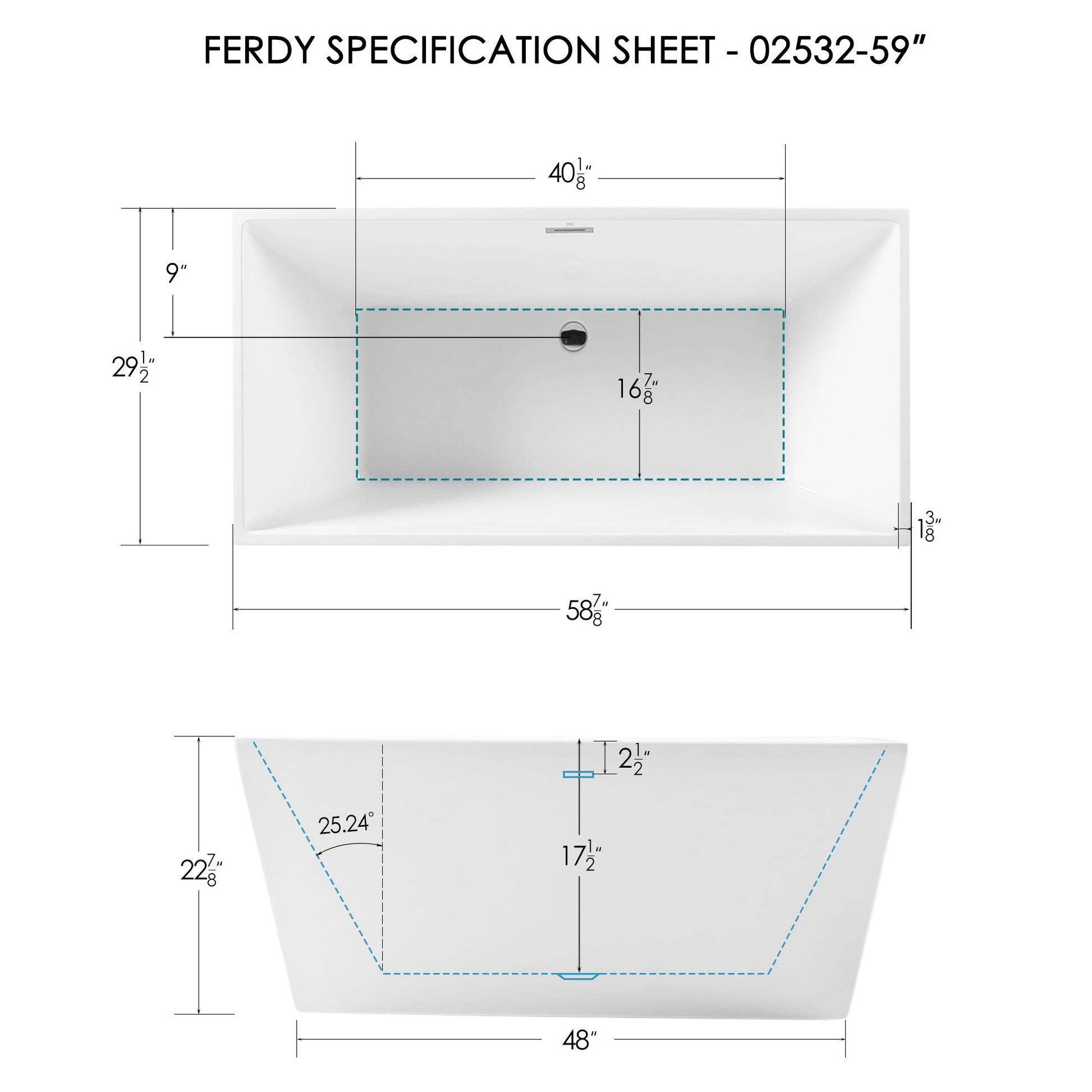 FerdY Bathtub - 02532 - Divine Heart L.A.