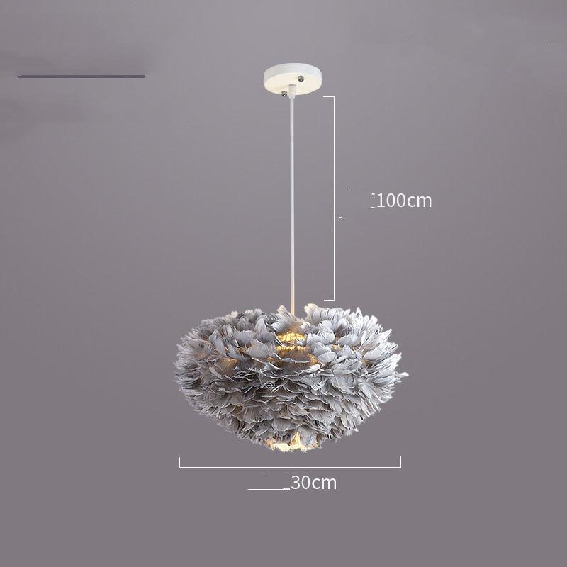 Floating Clouds Suspended Iron Chandelier - Divine Heart L.A.