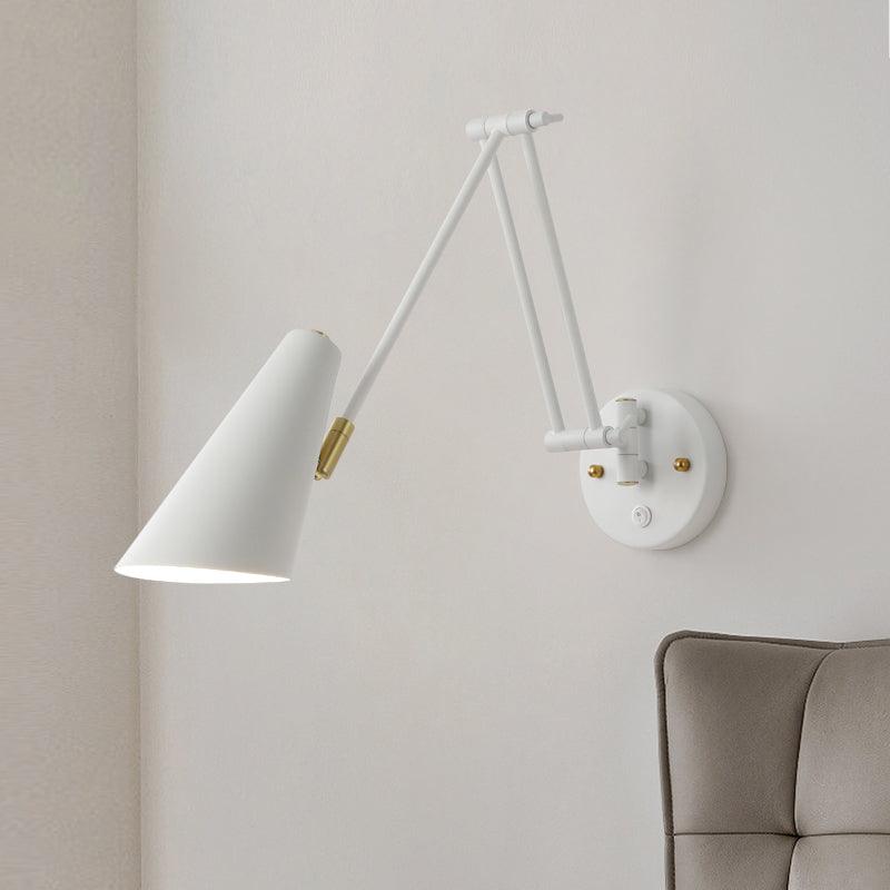 Focus on Scandi LED Wall Light in White - Divine Heart L.A.