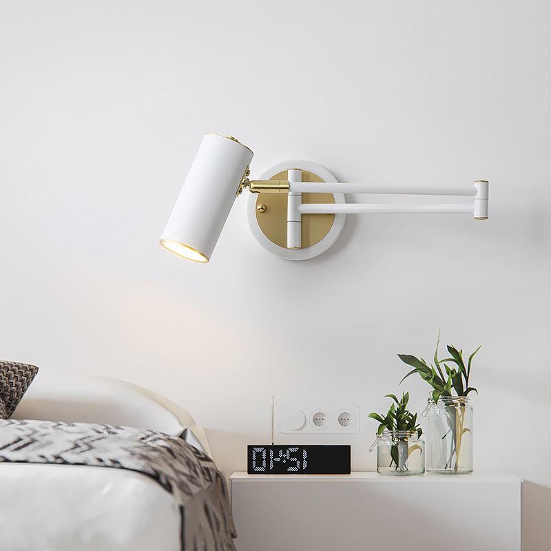 Focus on Scandi LED Wall Light in White - Divine Heart L.A.