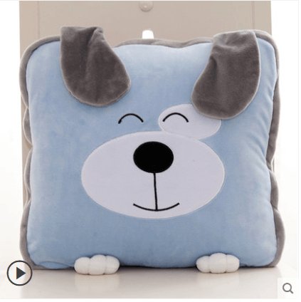 Fun Animal Plush Throw Blanket Cushion - Divine Heart L.A.