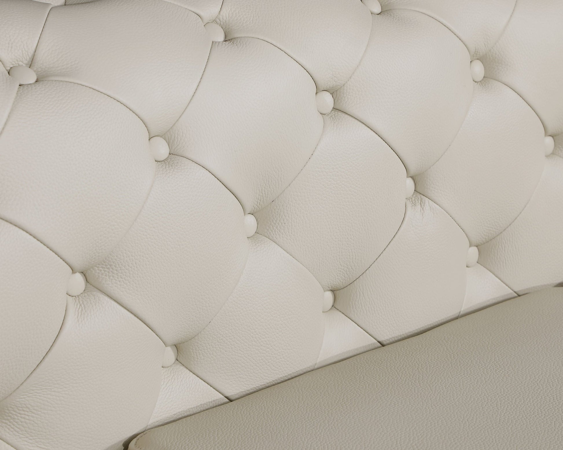 Global United Top Grain 100% Italian Leather Sofa - Divine Heart L.A.