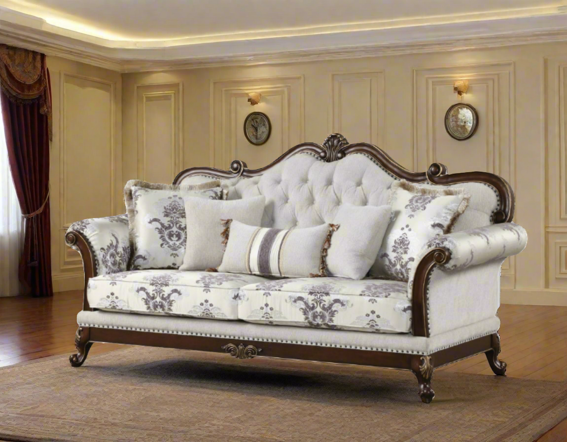 Charlotte 5Pc Upholstered Sofa Set