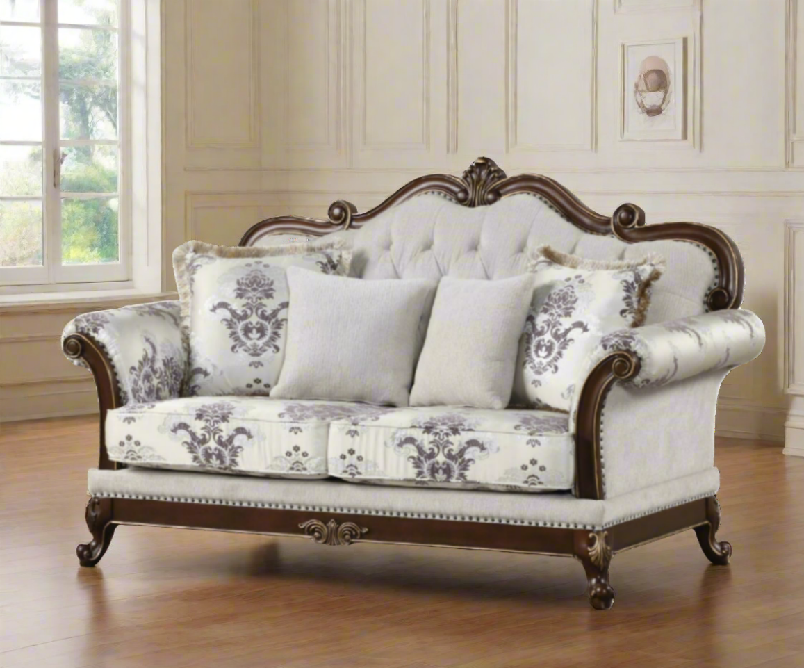 Charlotte 5Pc Upholstered Sofa Set