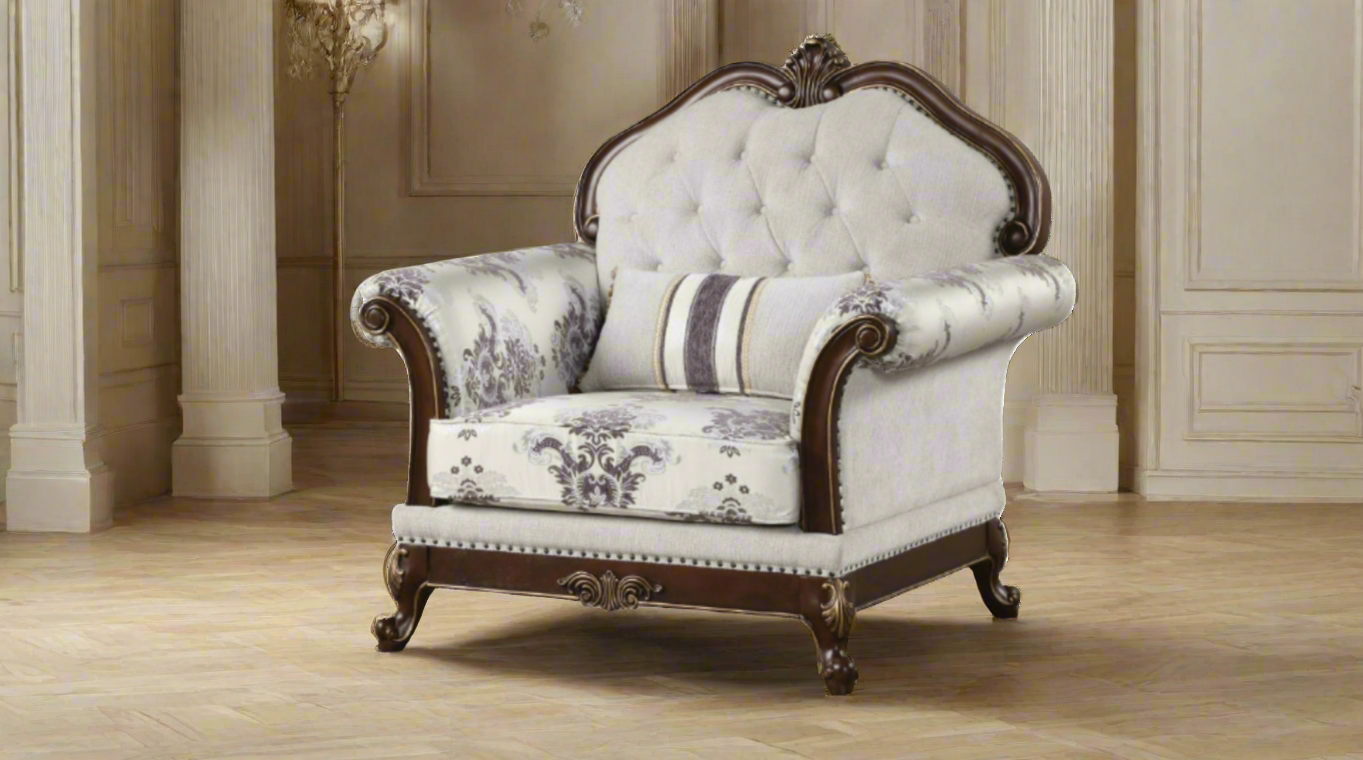 Charlotte 5Pc Upholstered Sofa Set