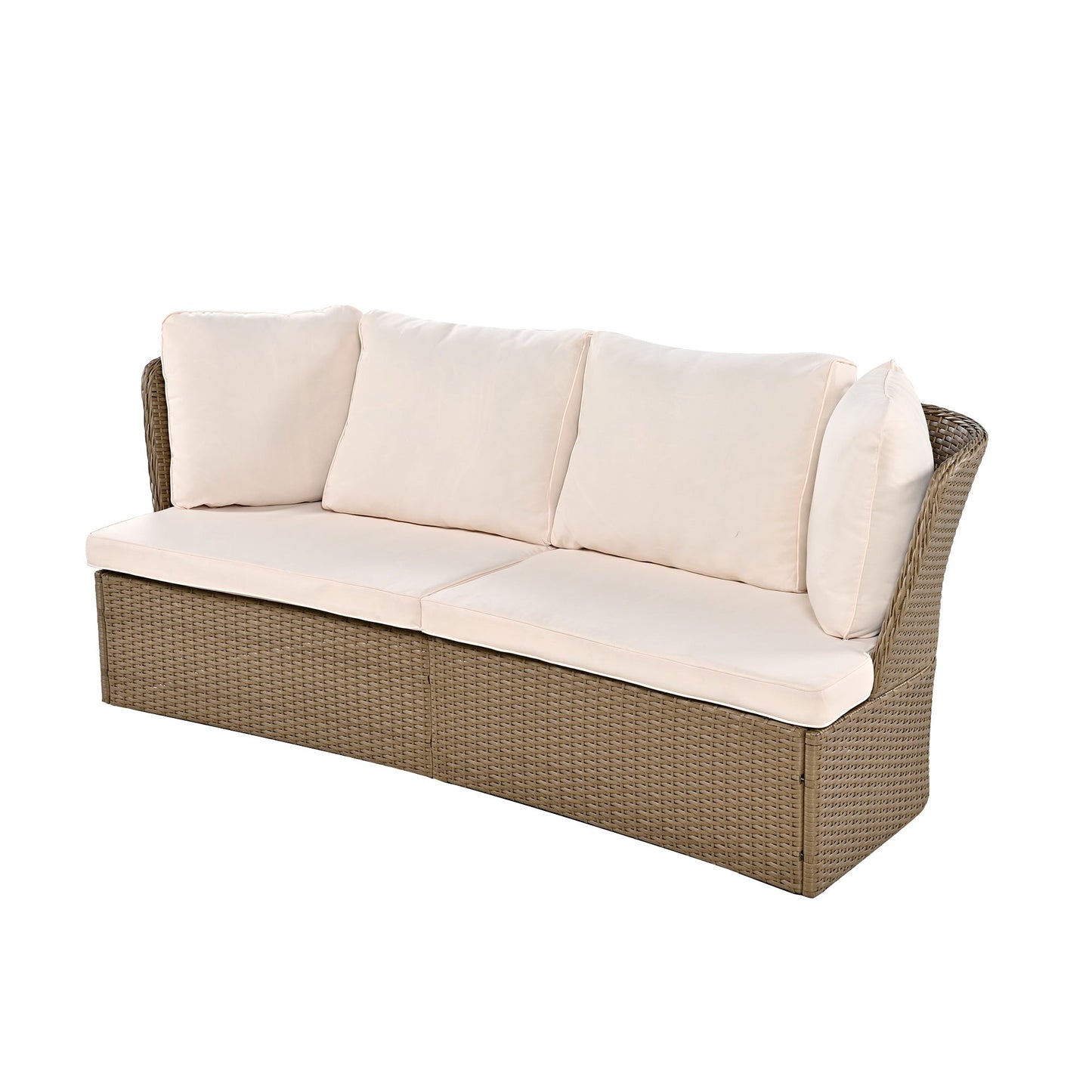 Grand Calypso Outdoor Sofa Set with Coffee Table - Divine Heart L.A.