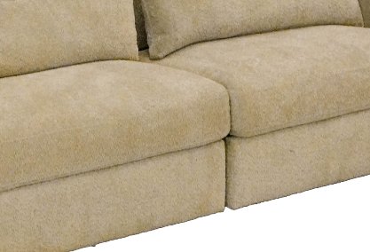 Hampshire Unbleached Linen Modular 7 Piece Sectional - Divine Heart L.A.