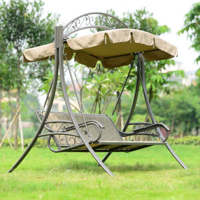 Happy Days 3 Person Rocking Chair Iron Swing - Divine Heart L.A.