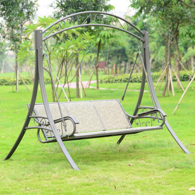 Happy Days 3 Person Rocking Chair Iron Swing - Divine Heart L.A.