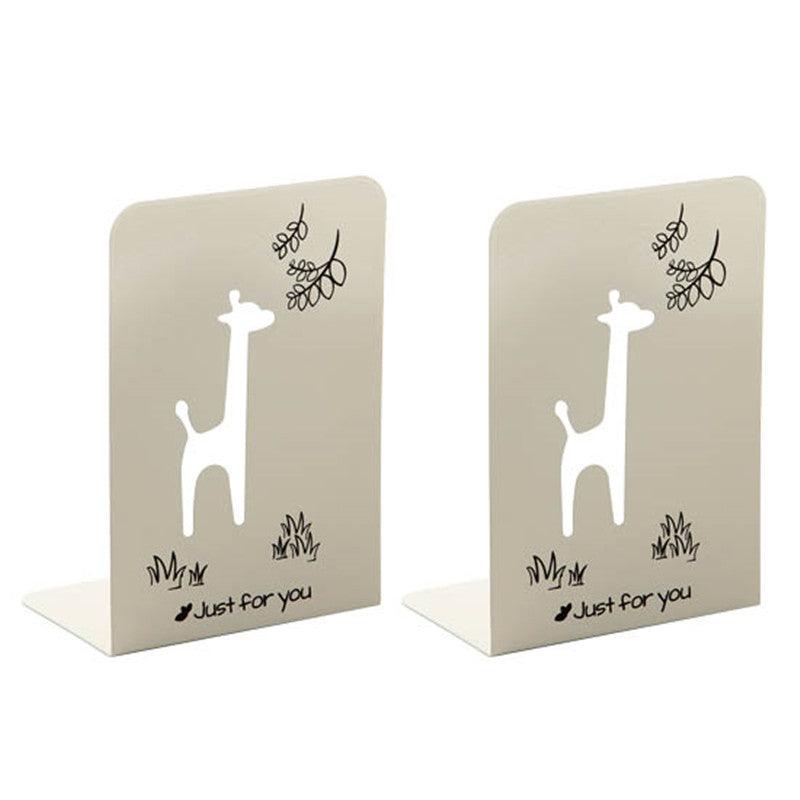 "Happy Giraffe" Whimsy Bookend Set of 2 - Divine Heart L.A.