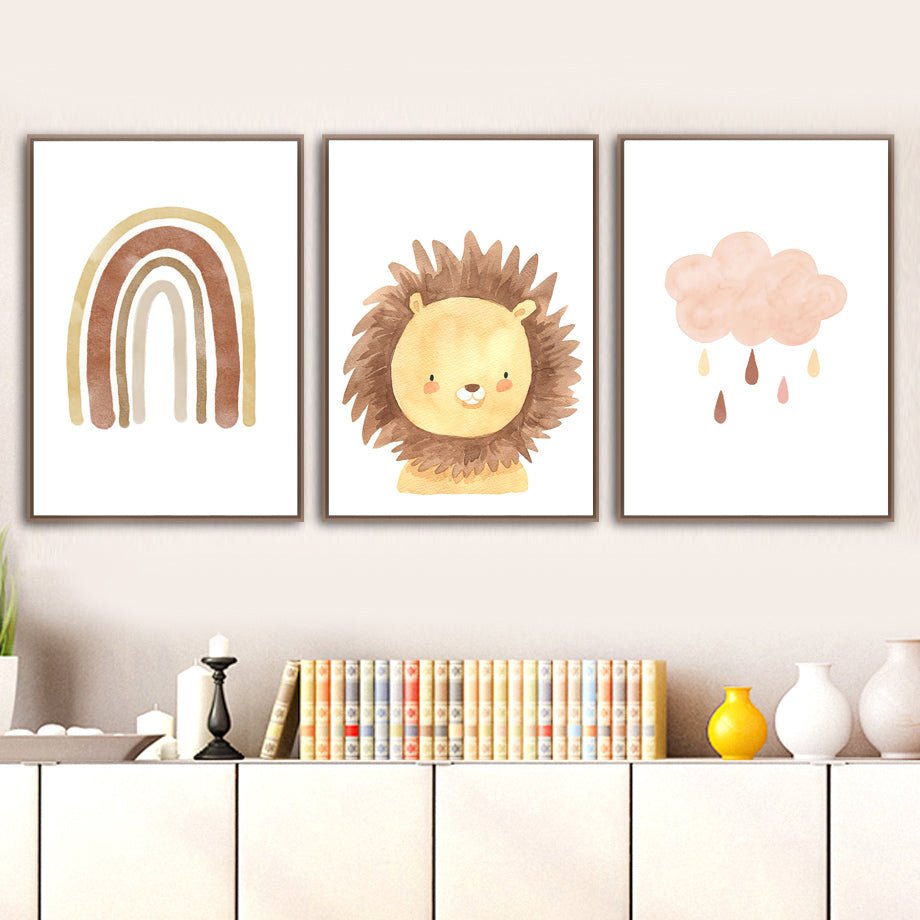 Happyland Baby Animals Wall Art - Divine Heart L.A.