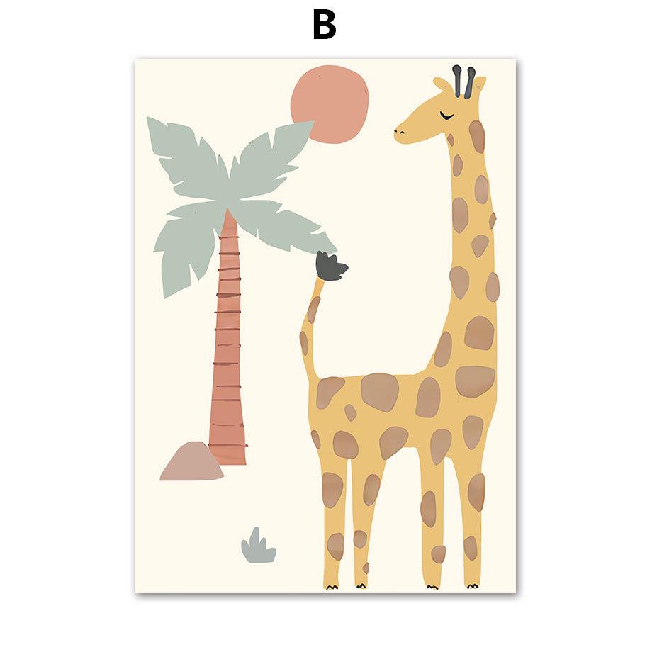 Hello, Little Jungle Baby Collection of Wall Art - Divine Heart L.A.