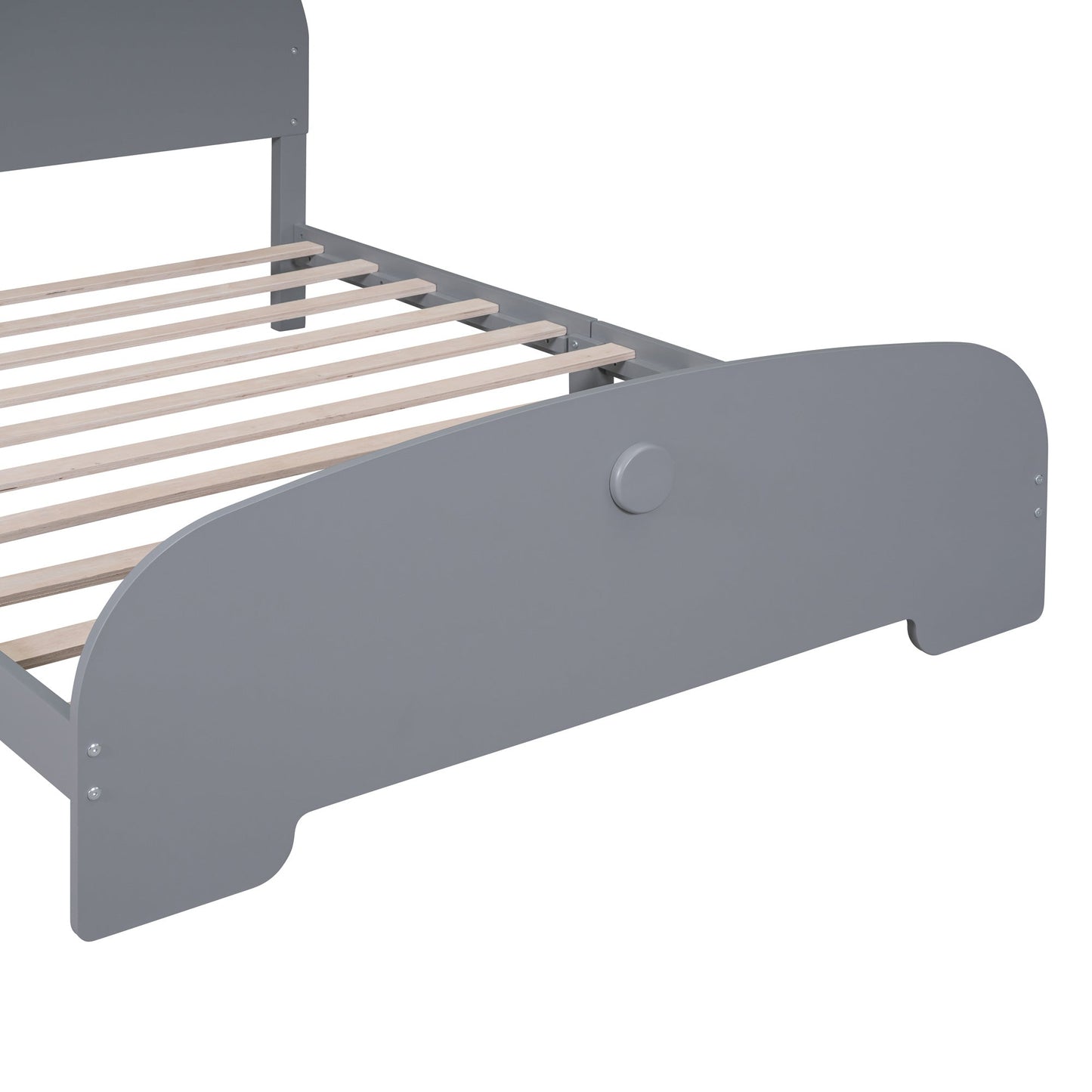 In Your Teddy Dreams Full Size Wood Platform Bed - Divine Heart L.A.