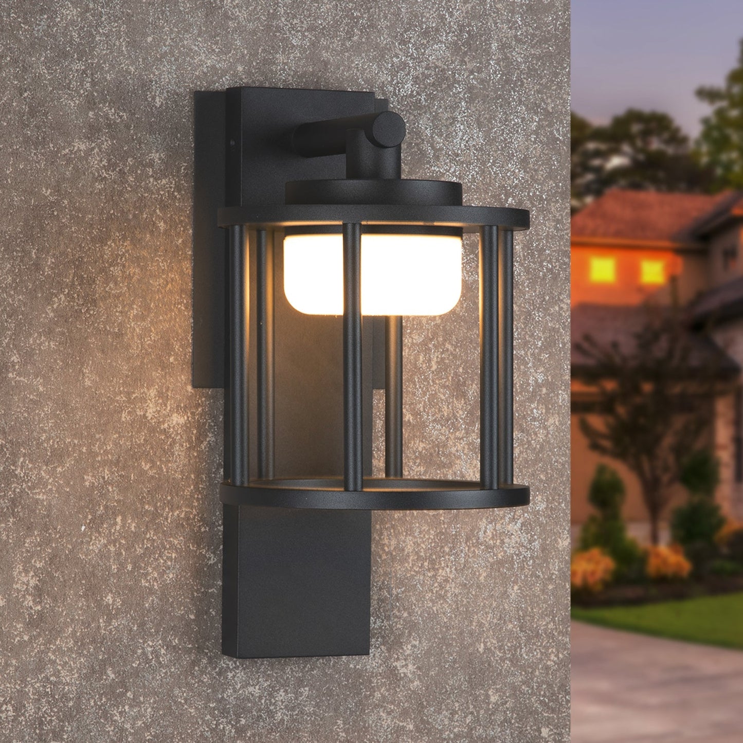 Inowel Wall Sconce Replaceable GX53 LED Bulb Porch Light Modern Waterproof Wall Lamps IP44 Waterproof Outdoor Garden Light 36309 - Divine Heart L.A.