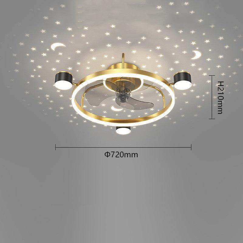 Intelligent Silent Ceiling Fan Light - Divine Heart L.A.