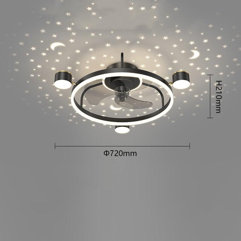 Intelligent Silent Ceiling Fan Light - Divine Heart L.A.