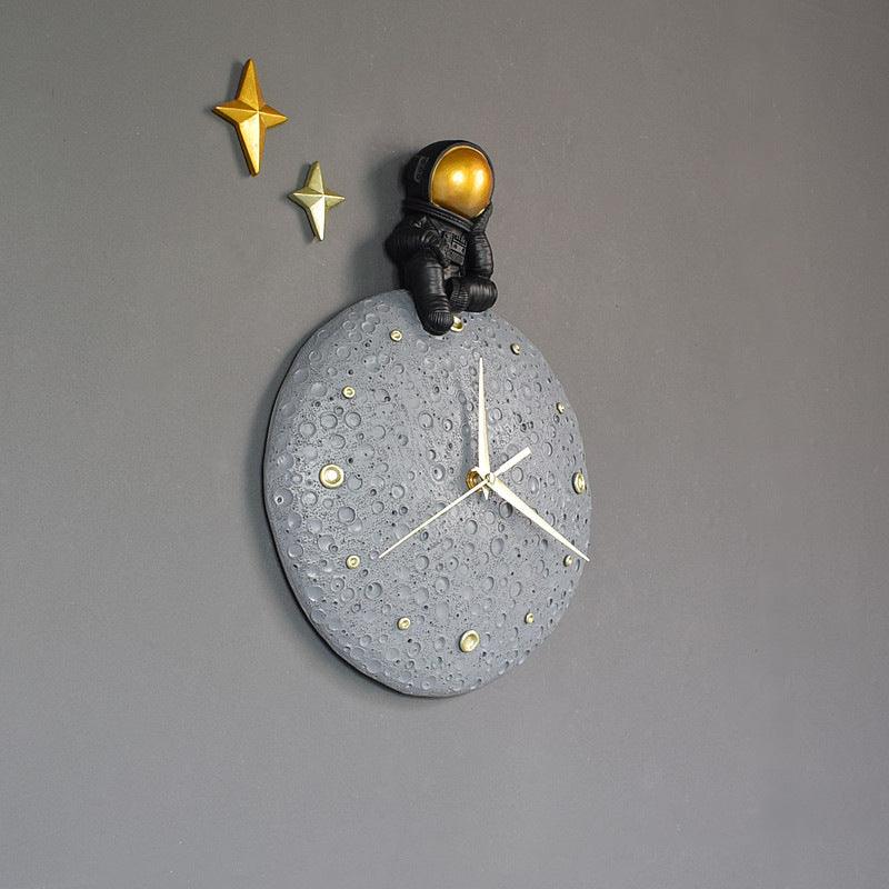 Just Resting Little Astronaut Wall Clock - Divine Heart L.A.