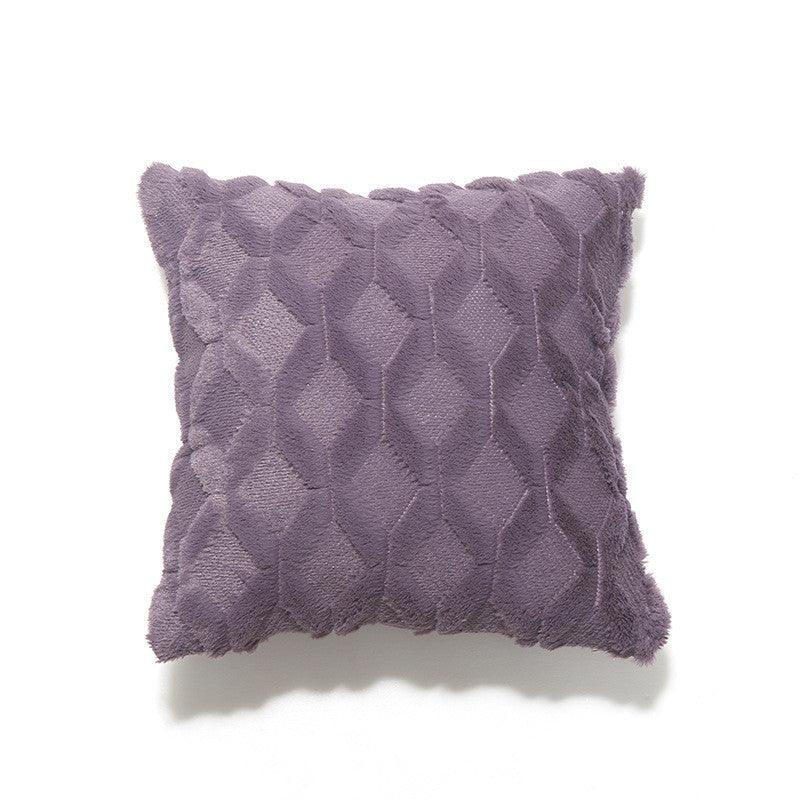 Kinley Plush Textured Throw Pillow Cover - Divine Heart L.A.