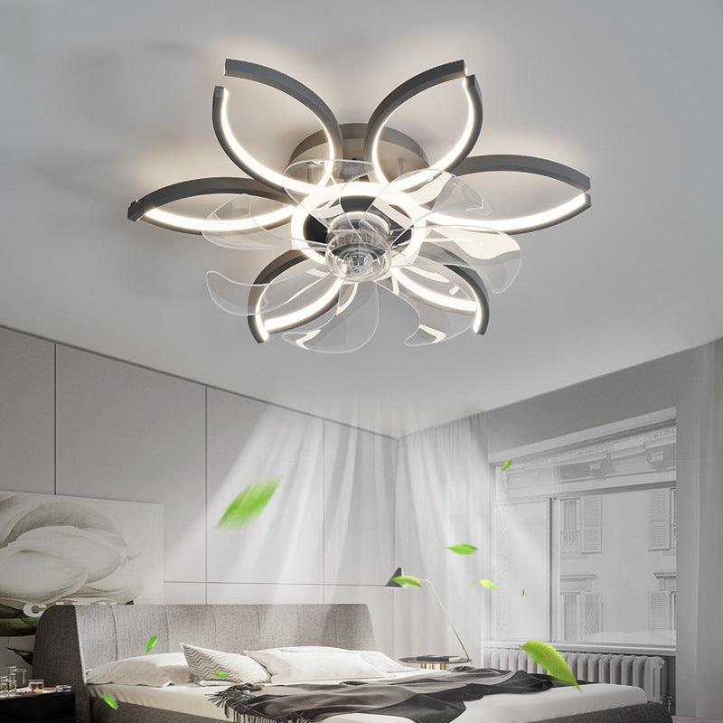 Light Luxury Household Intelligent Suction Fan Lamp - Divine Heart L.A.