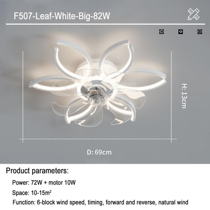 Light Luxury Household Intelligent Suction Fan Lamp - Divine Heart L.A.