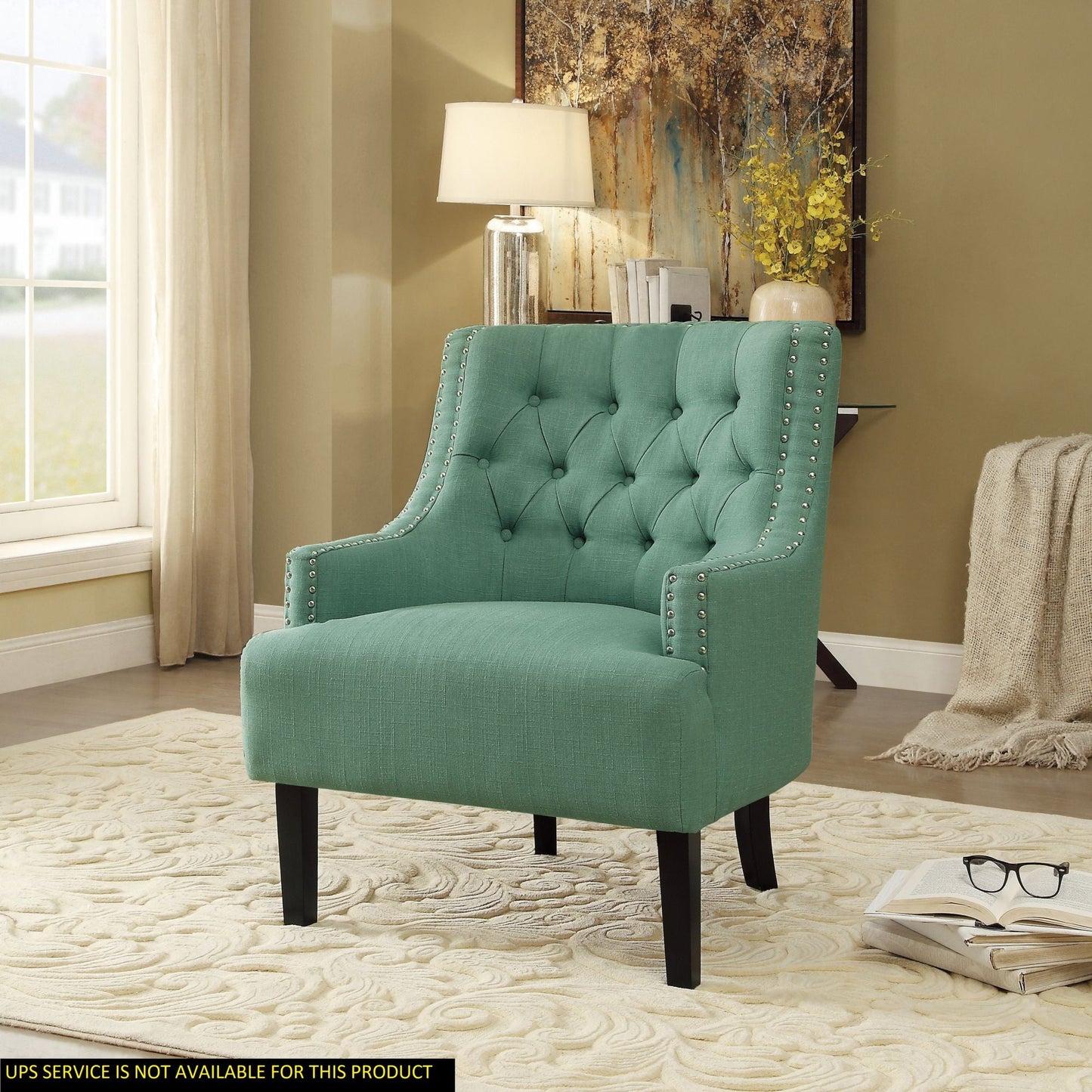 Lillian Textured Accent Chair - Divine Heart L.A.