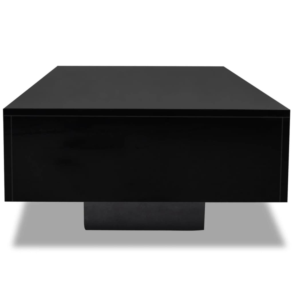 Lisette Coffee Table High Gloss Black - Divine Heart L.A.