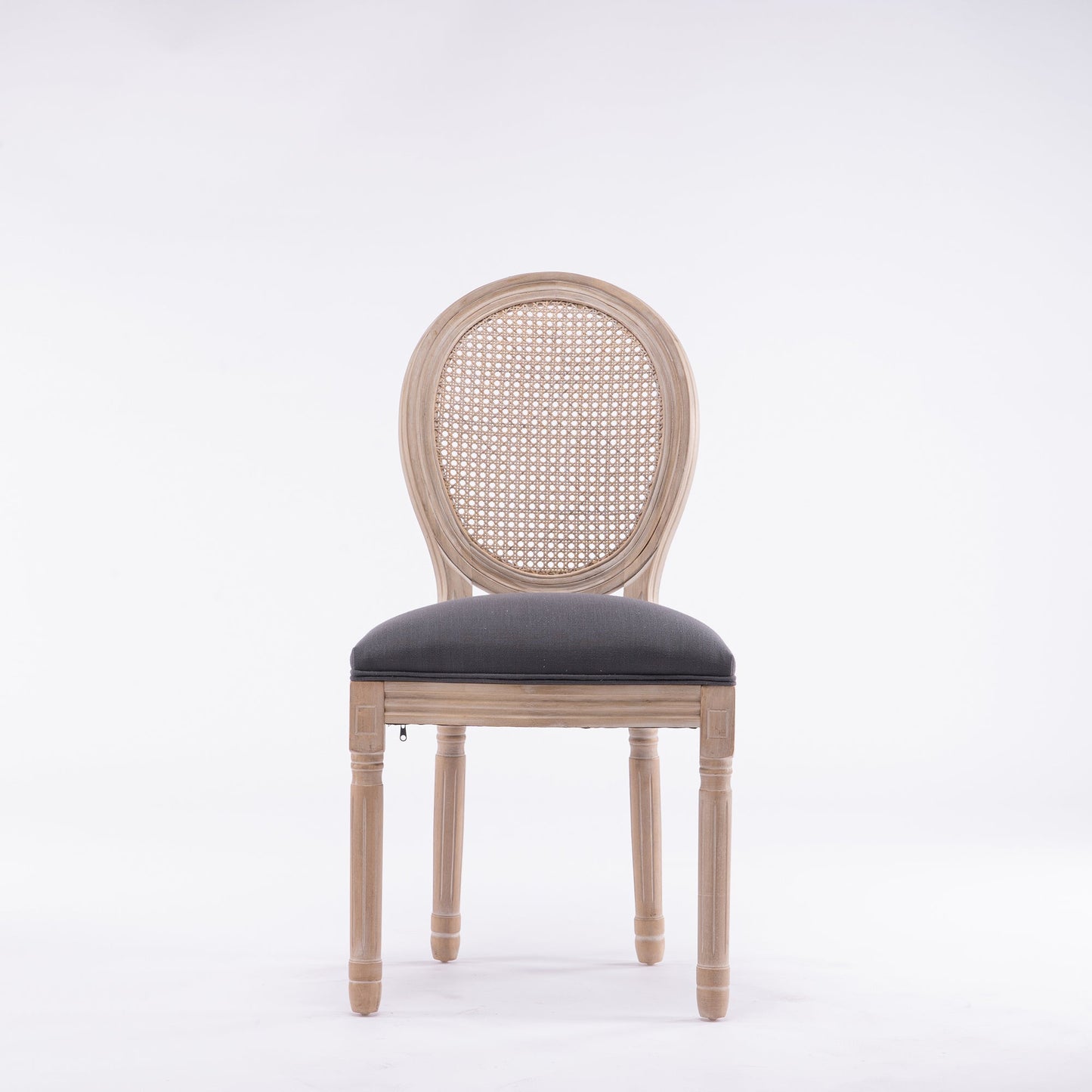 Lorient Curved Rattan Back Dining Chair Set of 2 - Divine Heart L.A.