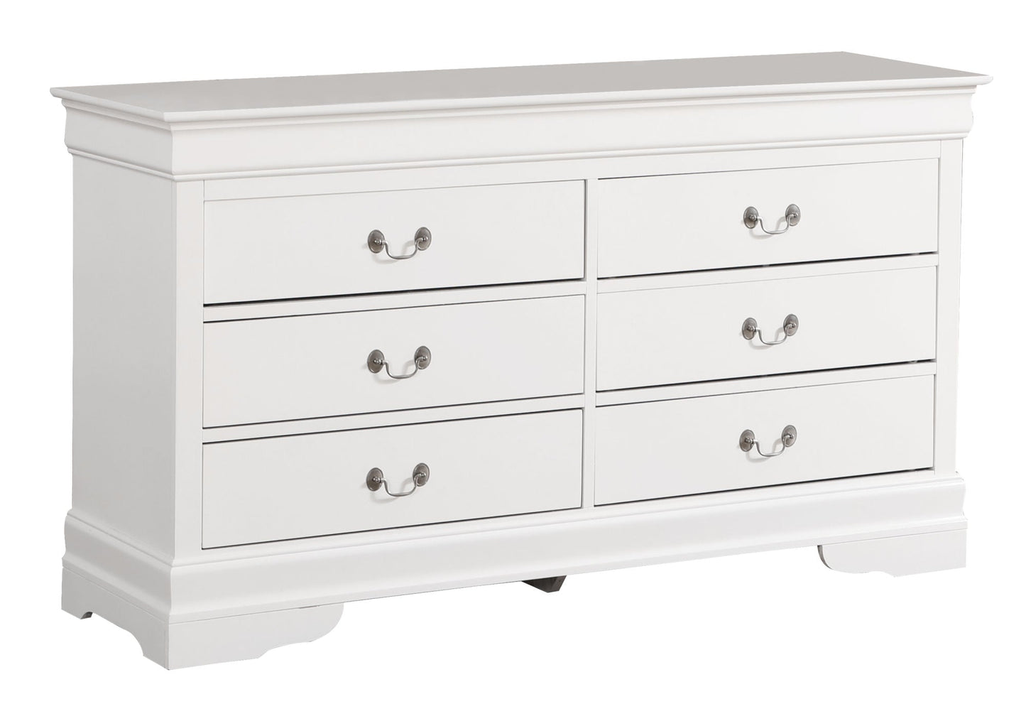 Louis Philippe Dresser in White - Divine Heart L.A.