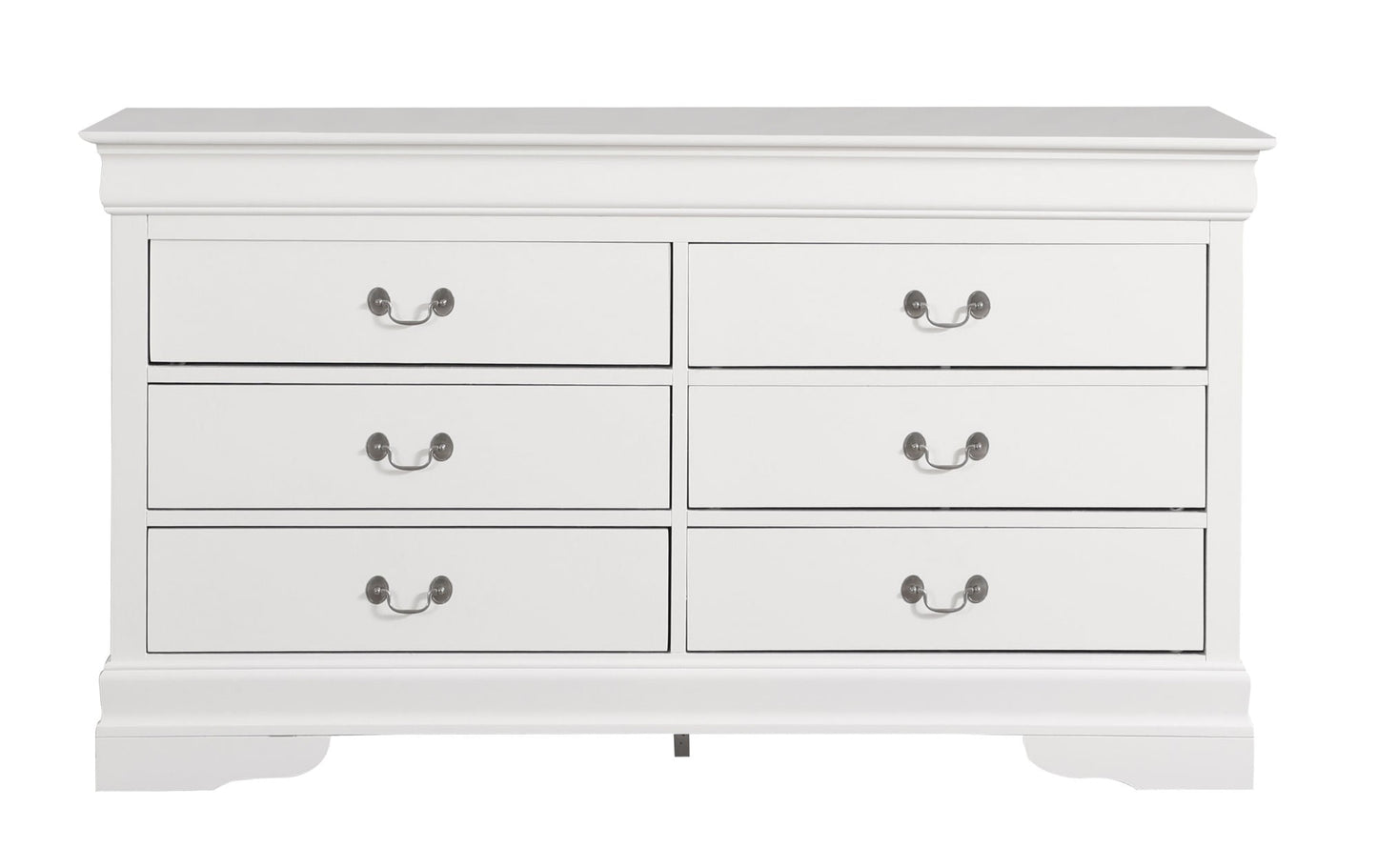 Louis Philippe Dresser in White - Divine Heart L.A.