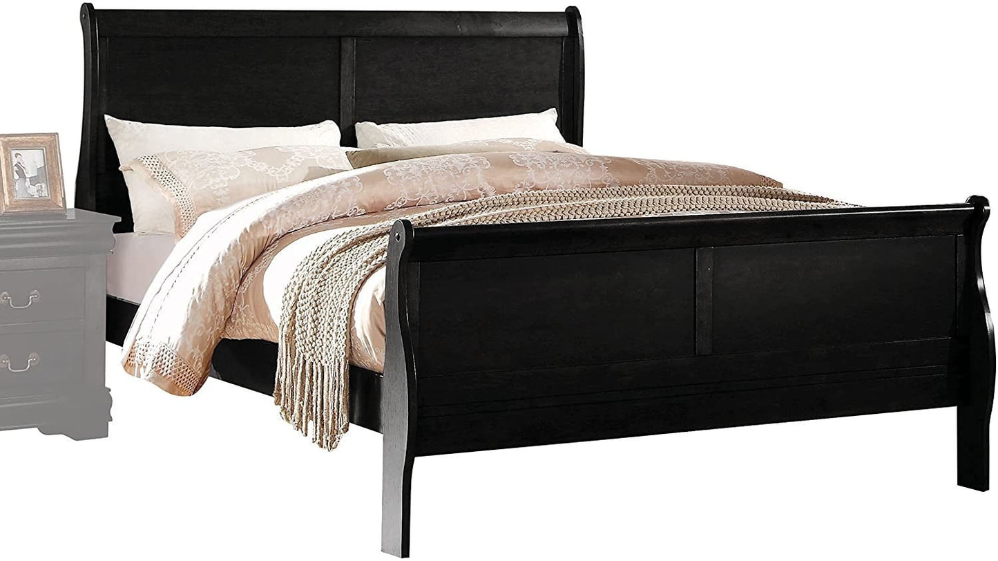 Louis Philippe Eastern King Bed - Divine Heart L.A.