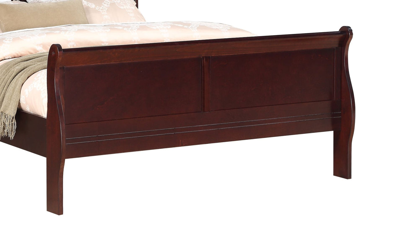 Louis Phillippe Twin Sleigh Bed - Divine Heart L.A.