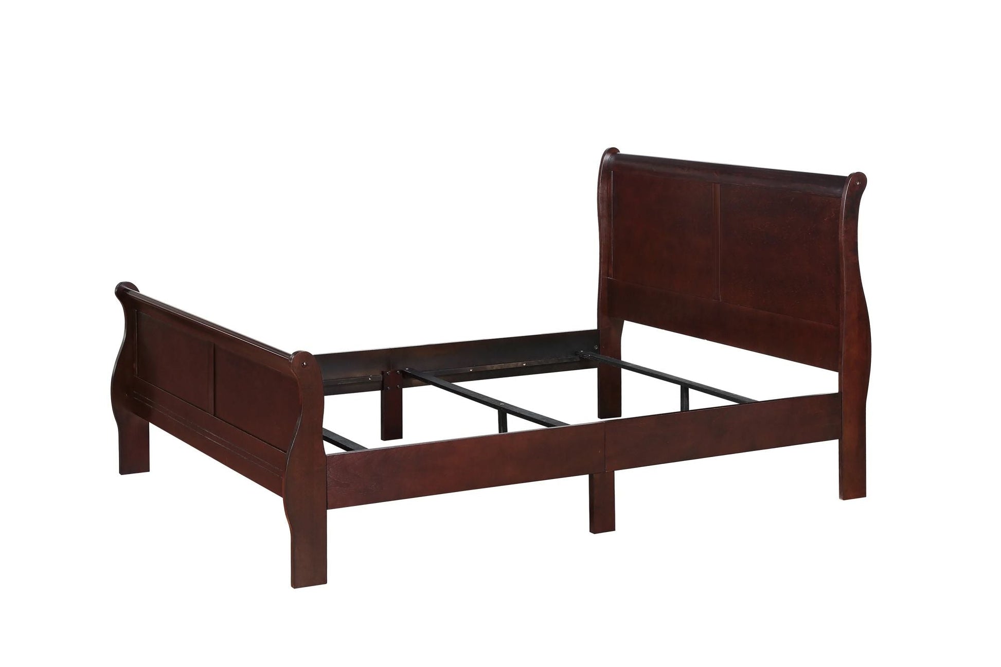 Louis Phillippe Twin Sleigh Bed - Divine Heart L.A.