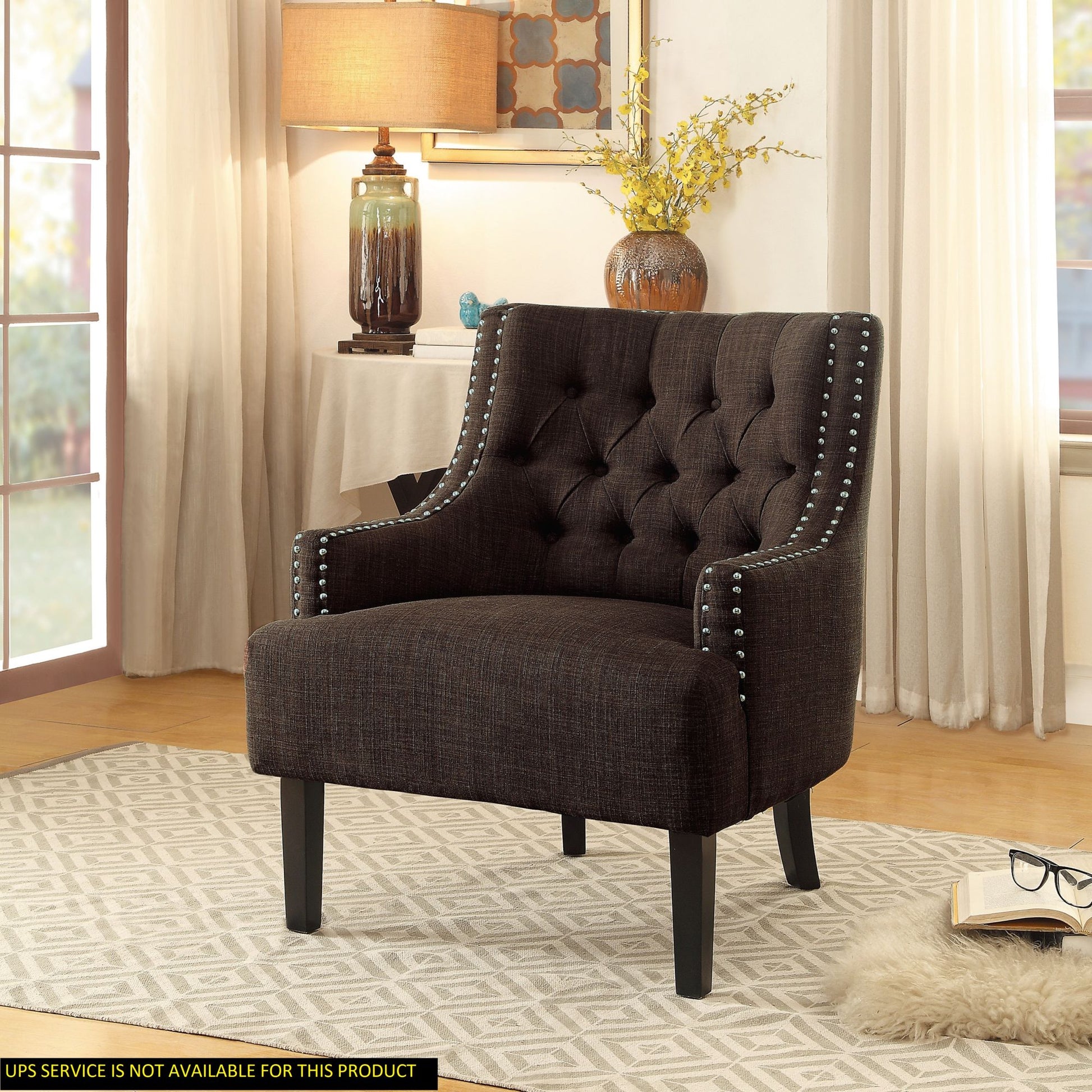 Mallard Textured Arm Chair - Divine Heart L.A.