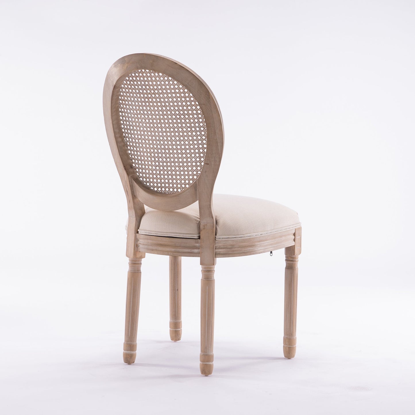 Marie II Oval Rattan Back Dining Chair Set of 2 - Divine Heart L.A.