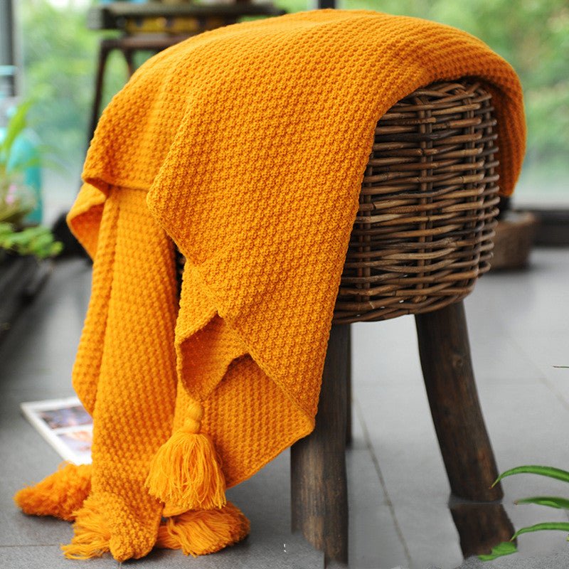 Marietta Knitted Blanket - Divine Heart L.A.