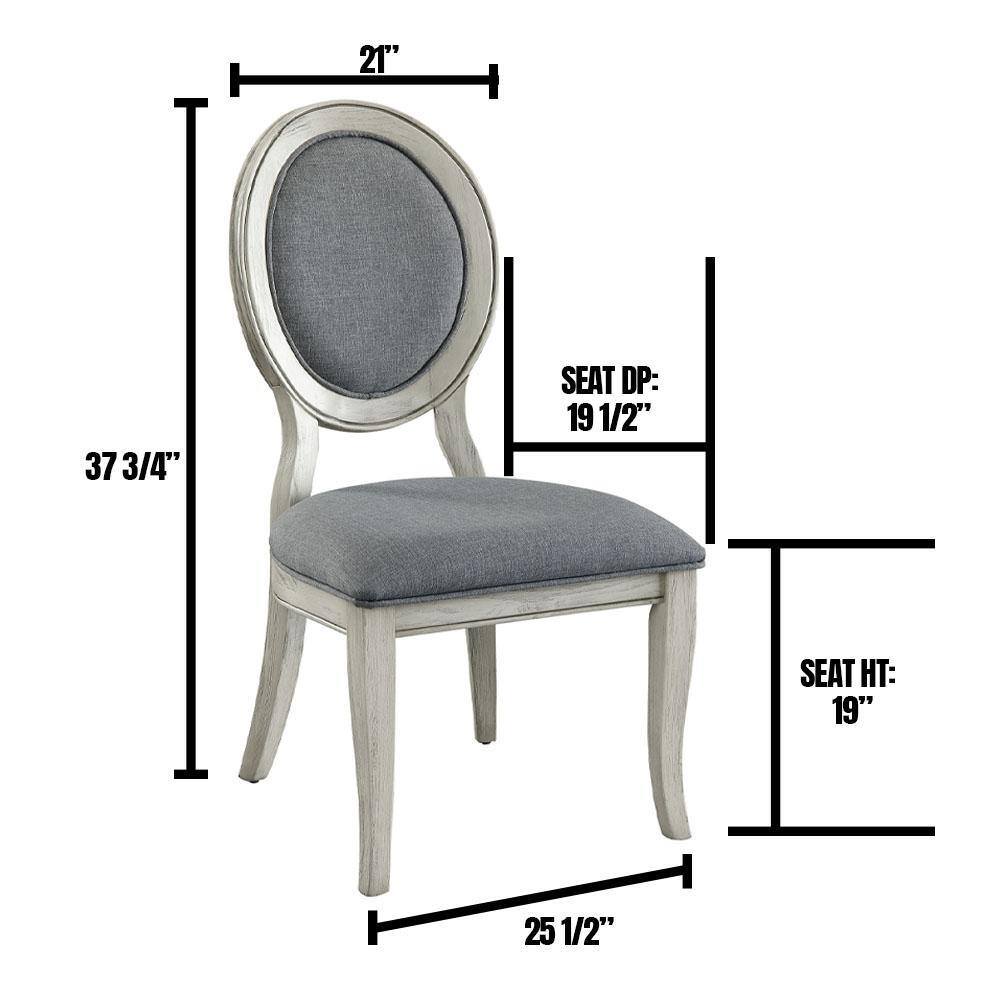 Marlina Curved Backrest Dining Chair Set of 2 - Divine Heart L.A.