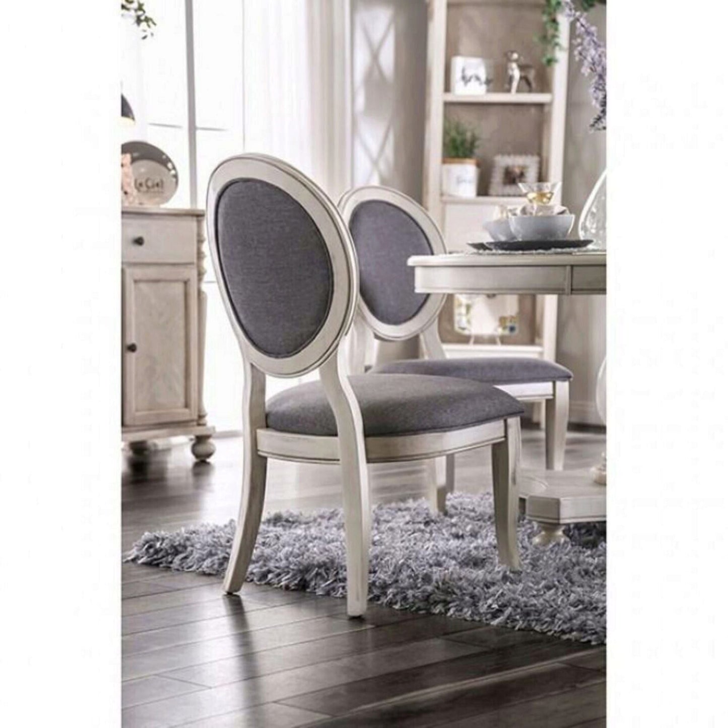 Marlina Curved Backrest Dining Chair Set of 2 - Divine Heart L.A.