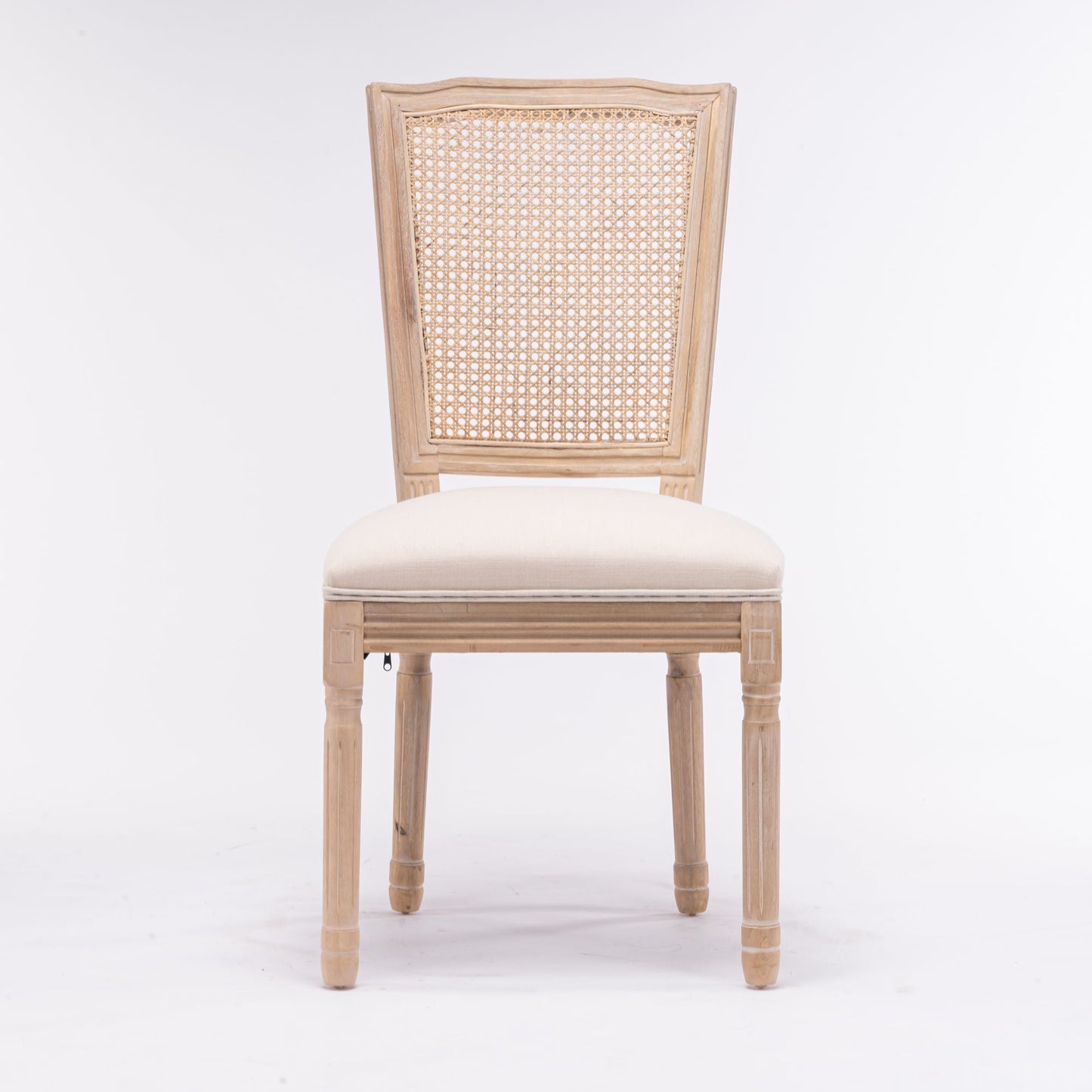 Marseille II Rattan Back Dining Chair Set of 2 - Divine Heart L.A.