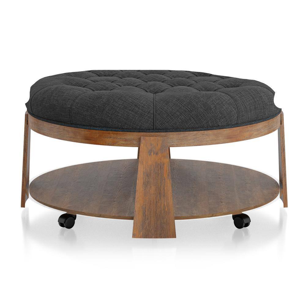 Merida Luxury Tufted Coffee Table - Divine Heart L.A.