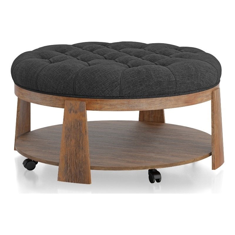 Merida Luxury Tufted Coffee Table - Divine Heart L.A.