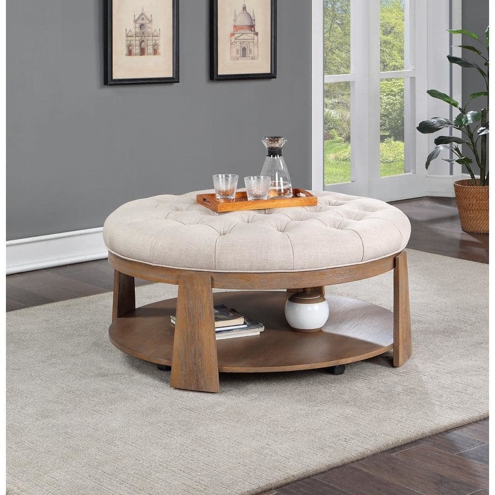 Merida Luxury Tufted Coffee Table - Divine Heart L.A.