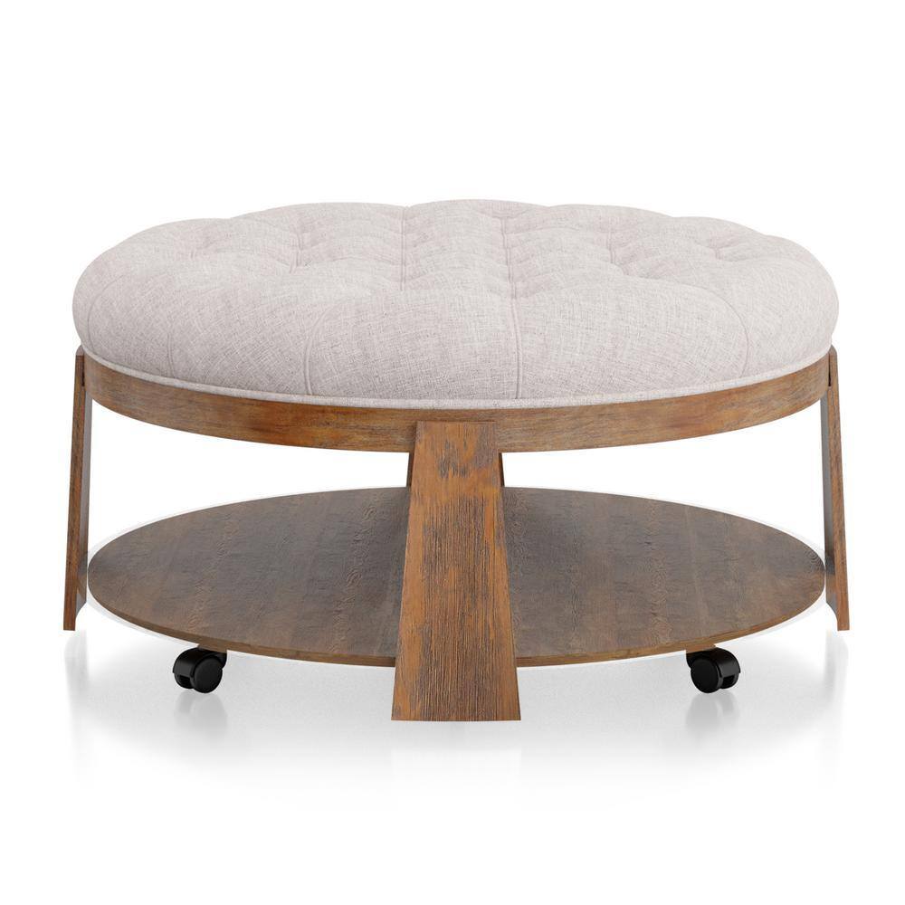 Merida Luxury Tufted Coffee Table - Divine Heart L.A.