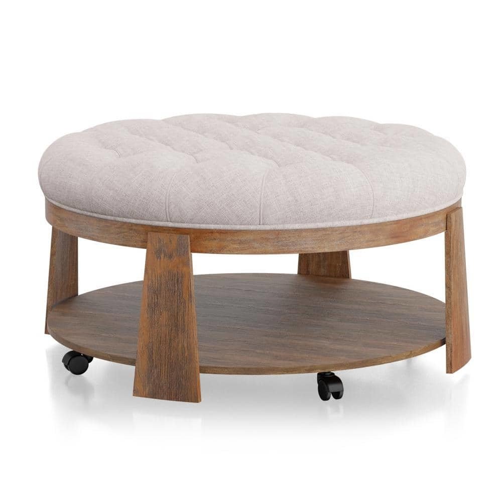 Merida Luxury Tufted Coffee Table - Divine Heart L.A.